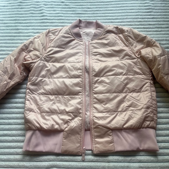 Lululemon Pink Bomber Jacket - Picture 4 of 9